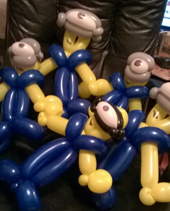 Balloon character animals